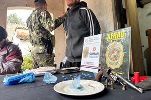 Senad capturó a distribuidor de chespi en San Lorenzo en continuo combate al microtráfico - .::Agencia IP::.