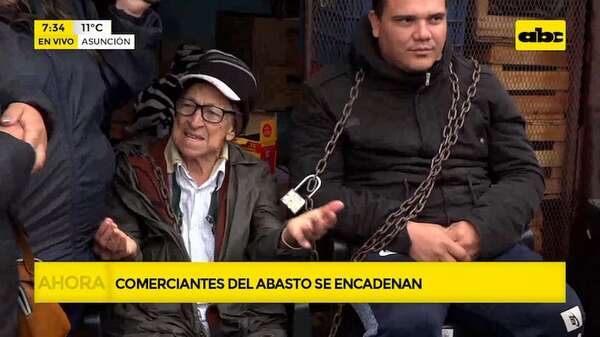 Desalojo en el Abasto: Comerciantes toman medida de fuerza para evitar ser desalojados - ABC Noticias - ABC Color
