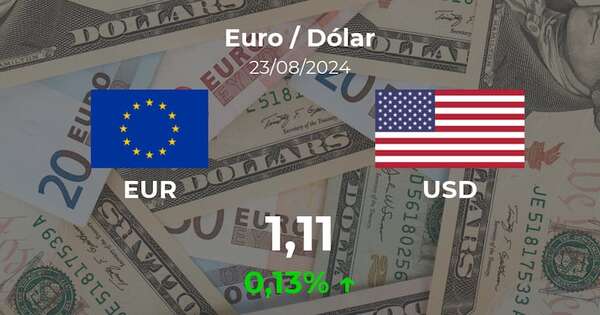Euro / Dólar en Paraguay hoy: precio del 23 de agosto - Cotizaciones - ABC Color
