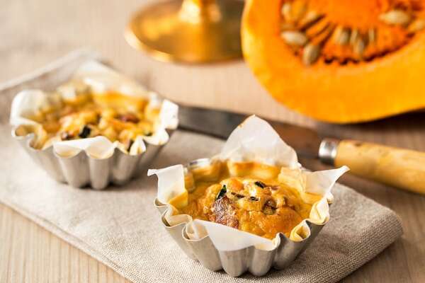 Snack vegetariano fácil: canastitas de calabaza - Gastronomía - ABC Color