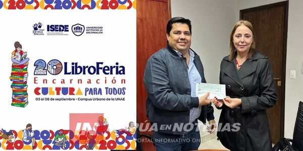EBY ENTREGÓ IMPORTANTE APORTE PARA LA “LIBROFERIA” DE ENCARNACIÓN - Itapúa Noticias