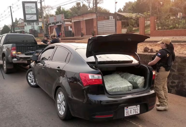 Investigan procedencia de cargamento de marihuana incautado en el acceso a Chaipé