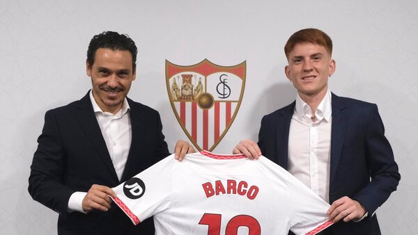 Valentín Barco es cedido al Sevilla