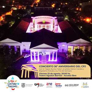 Centro Paraguayo Japonés celebra aniversario con un concierto gratuito - .::Agencia IP::.