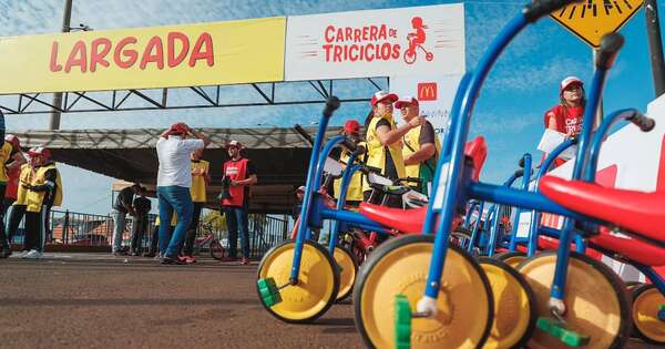 La Nación / Alistan la carrera de triciclos en Encarnación