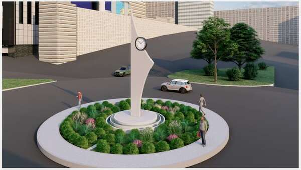 Dos firmas interesadas en la construcción de emblemática rotonda reloj de Ciudad del Este - ABC en el Este - ABC Color