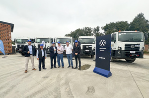 Diesa entregó flota de camiones Volkswagen Constellation a GS Concretos - Amigo Camionero
