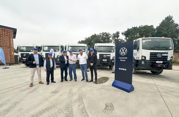 Diesa entregó flota de camiones Volkswagen Constellation a GS Concretos - Amigo Camionero