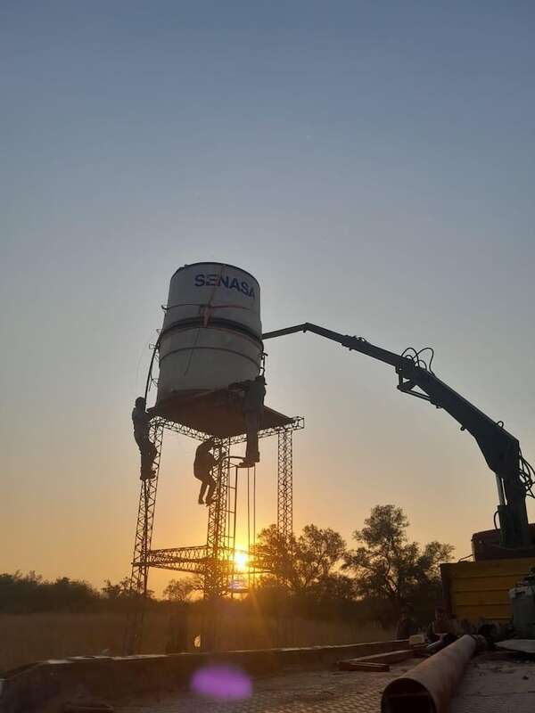 Chaco: instalan sistema de agua potable con paneles solares en comunidades de Boquerón - Noticias del Chaco - ABC Color