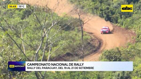 Oficial: Campeonato Nacional del Rally, del 19 al 21 de setiembre de 2024 - ABC Noticias - ABC Color