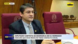 Video: Diputado cartista se desliga de detención de su hermano - ABC Noticias - ABC Color