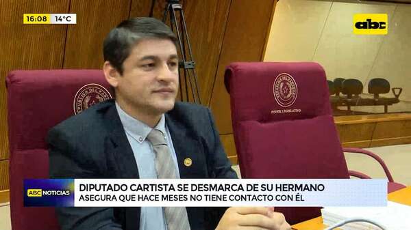 Video: Diputado cartista se desliga de detención de su hermano - ABC Noticias - ABC Color