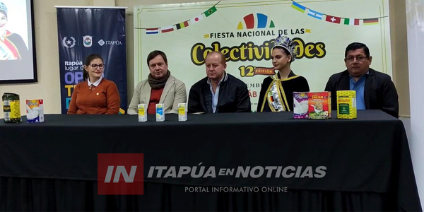 LANZARON FIESTA NACIONAL DE LAS COLECTIVIDADES EN LA GOBERNACIÓN - Itapúa Noticias