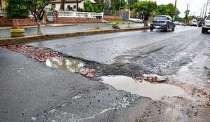 Trampa mortal en avenida de San Antonio tras tarea de la Essap - Nacionales - ABC Color