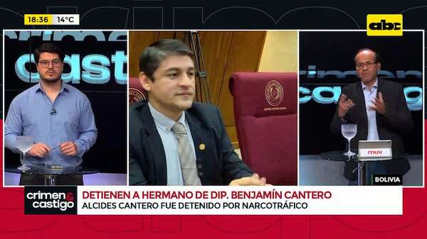 Video: detalles de la detención del hermano del diputado Benjamín Cantero en Bolivia - Crimen y castigo - ABC Color