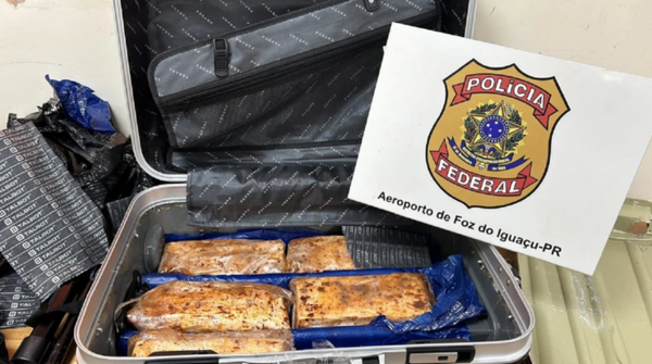 Paraguayo cae preso en Brasil por llevar el “purete” en su maleta