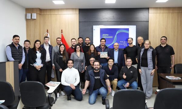 Exitosa jornada de visita de empresariosbrasileños de la Escuela de Negocios Hyper XP