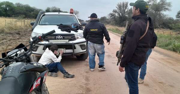 Diario HOY | Delivery de cocaína no llegó a destino: Senad se le cruzó en el camino