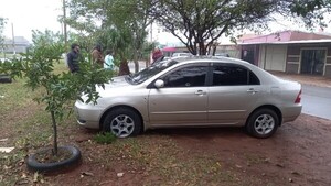 Auto de un policía fue atacado con 14 balazos en Pedro Juan Caballero