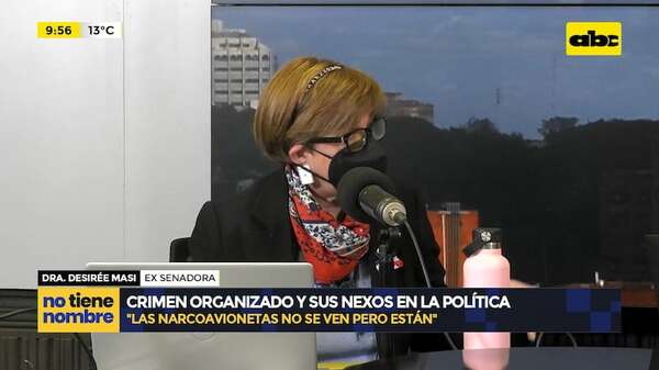 Hay que asumir que estamos en un narcoestado, afirma exsenadora - ABC TV - ABC Color