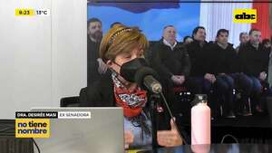 Candidatura de Pedro Alliana: “me parece inmoral”, dice Desirée Masi  - ABC TV - ABC Color
