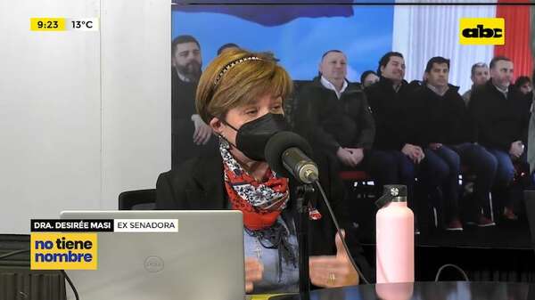 Candidatura de Pedro Alliana: “me parece inmoral”, dice Desirée Masi - ABC TV - ABC Color