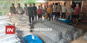 COMITÉ DE PRODUCTORES DE CAMBYRETÁ RECIBIÓ APORTE - Itapúa Noticias