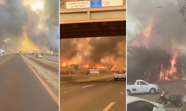 Unas 30 localidades en alerta extrema por devastadores incendios en Brasil - OviedoPress