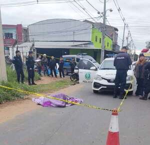 Luque: motociclista pierde la vida en fatal accidente - Policiales - ABC Color