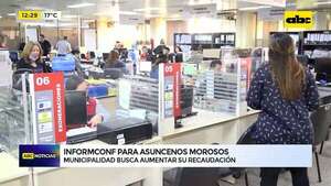 Video: Informconf para asuncenos morosos  - ABC Noticias - ABC Color