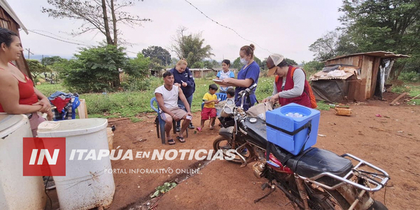 SE APLICARON MÁS DE 230 VACUNAS EN EDELIRA 28 Y PIRAPEY - Itapúa Noticias