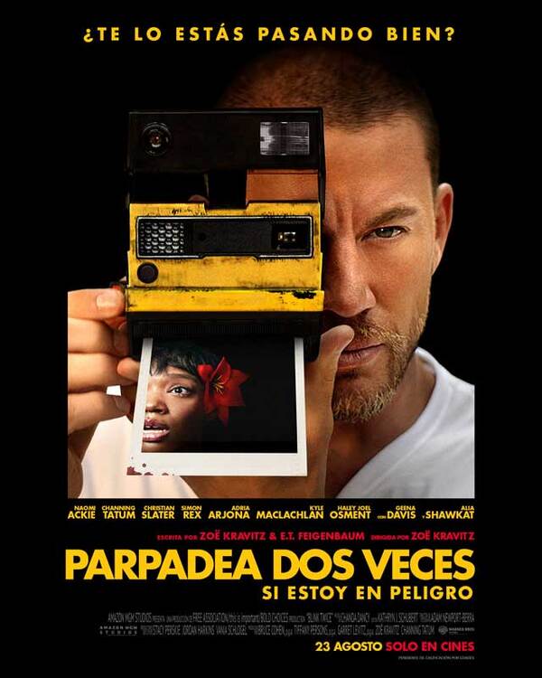 "Parpadea dos veces": el debut de la directora Zoë Kravitz en la cinta de suspenso - trece