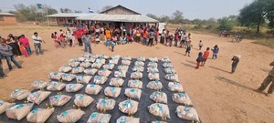 Continua provisión de alimentos a comunidades vulnerables del Chaco paraguayo - .::Agencia IP::.