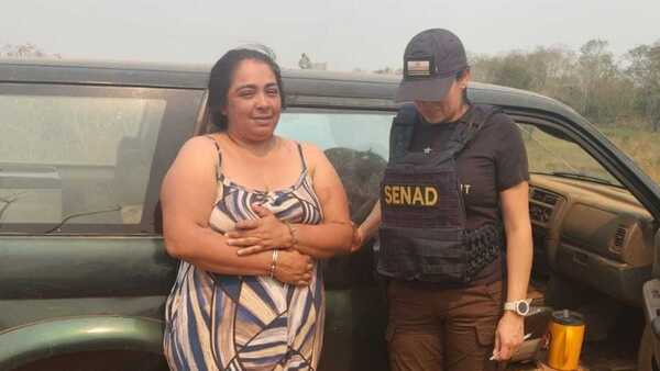 Selva Hû y su esposo ya están en la cárcel de Coronel Oviedo: "Villa Ygatimí está más tranquila"