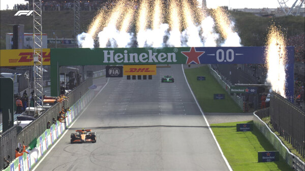 Versus / Lando Norris gana con autoridad en el "patio" de Max Verstappen