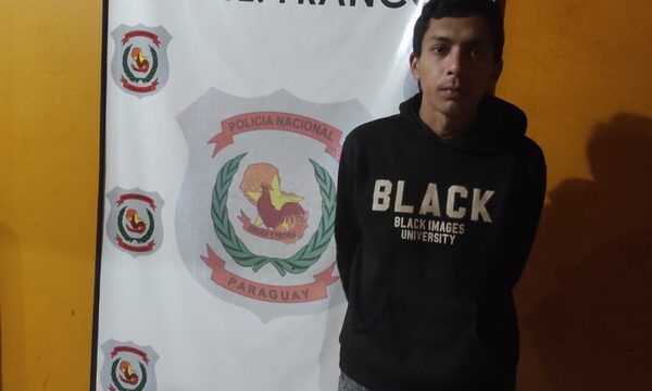 Detienen a buscado por hurto de motocicleta