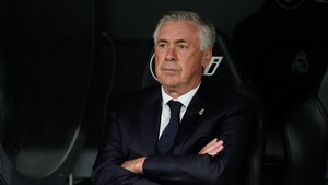 Gesto de queja de Vinícius molesta a Carlo Ancelotti