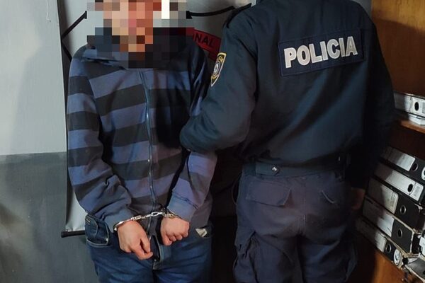 Delincuente circulaba con droga en su poder