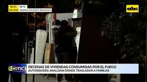 Incendio en zona de la Costanera de Asunción: ‘’perdimos todo’', lamentan pobladores  - ABC Noticias - ABC Color