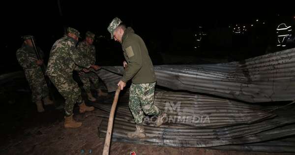La Nación / Ejército se suma a la asistencia en zona de incendio