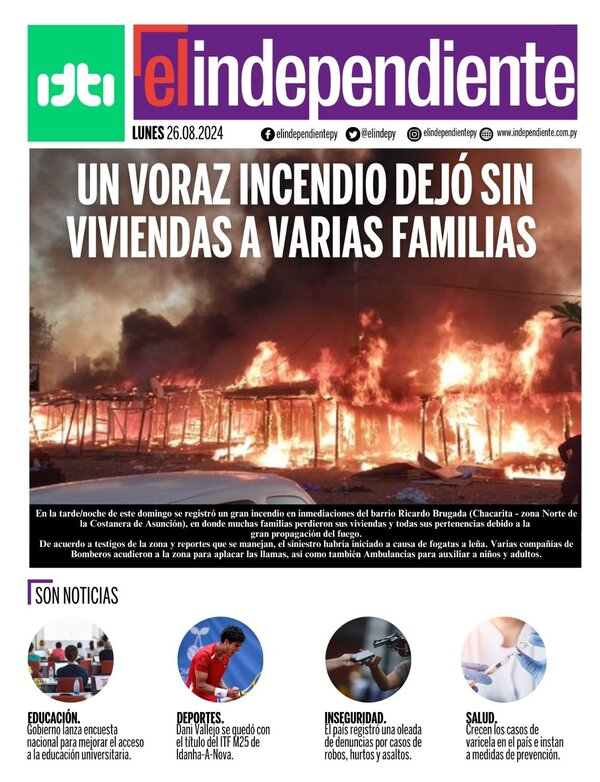 26-08-24 - El Independiente