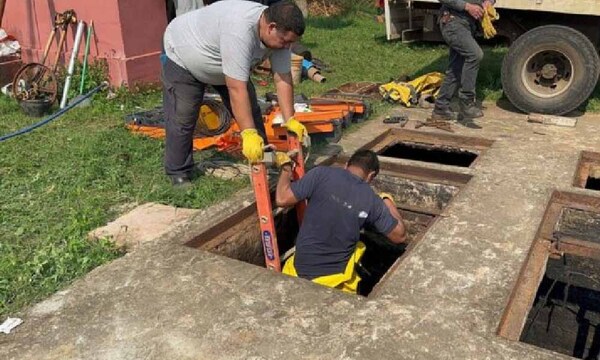 Essap renueva elementos de estación de bombeo en Coronel Oviedo – Prensa 5