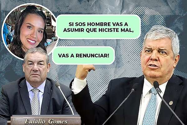 ¿Hubo amenaza? Los mensajes que envió la hija de “Lalo” Gomes al ministro Riera - Política - ABC Color