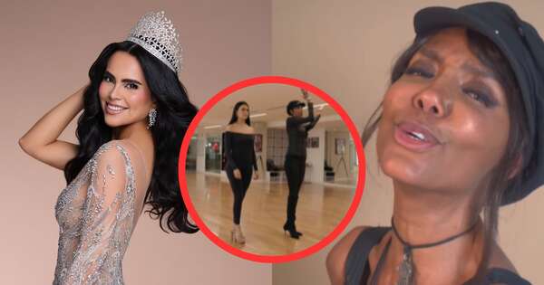 La Nación / Miss Universo Paraguay transmitió la dulzura del guaraní a su coach