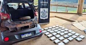Diario HOY | Dos paraguayos detenidos en Argentina con casi 40 kilos de cocaína