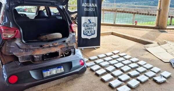 Diario HOY | Dos paraguayos detenidos en Argentina con casi 40 kilos de cocaína