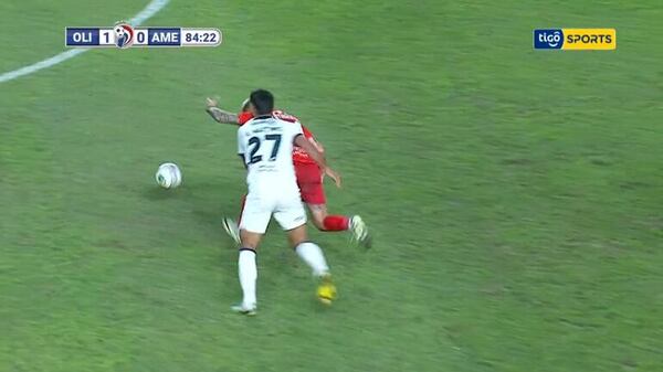 ¿Hubo falta de Ramón Martínez en el gol de Derlis González? - Olimpia - ABC Color