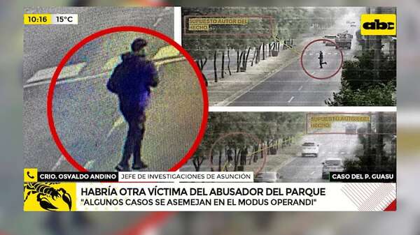 Agresor del Parque Guasu: ¿se trata de un abusador serial? - ABC Noticias - ABC Color