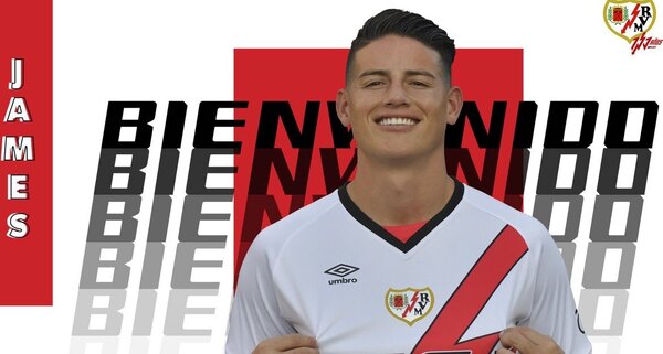 Versus / Rayo Vallecano anuncia fichaje del colombiano James Rodríguez