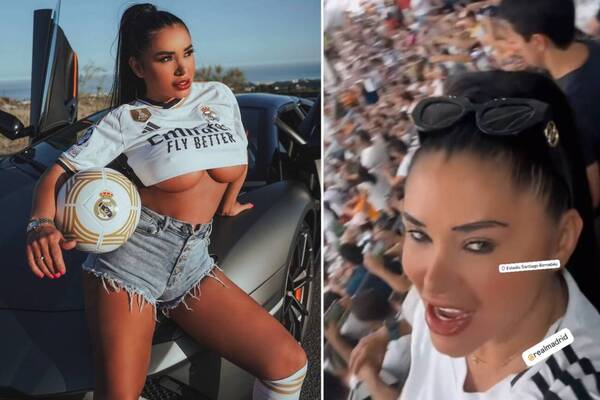 Cuerona paraguaya estuvo presente en el Bernabeu alentando al Real de Mbappé